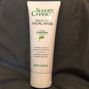 Sudden change green tea facial mask